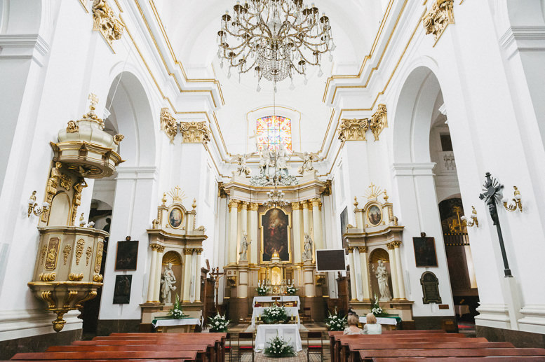 Ślub w Klasztorze Ojców Paulinów w Warszawie